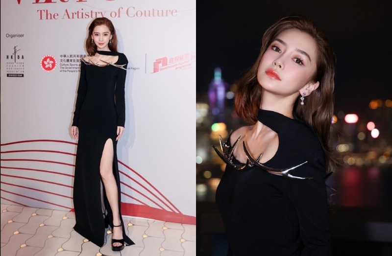 Angelababy久違出席時尚活動。