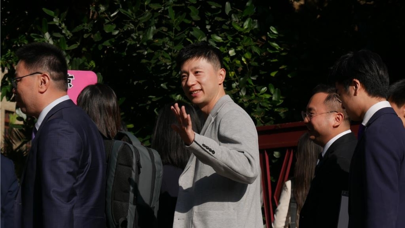 奧運乒乓球冠軍馬龍。