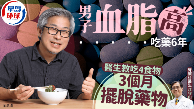 3個月擺脫藥物降膽固醇 3個月擺脫藥物降膽固醇