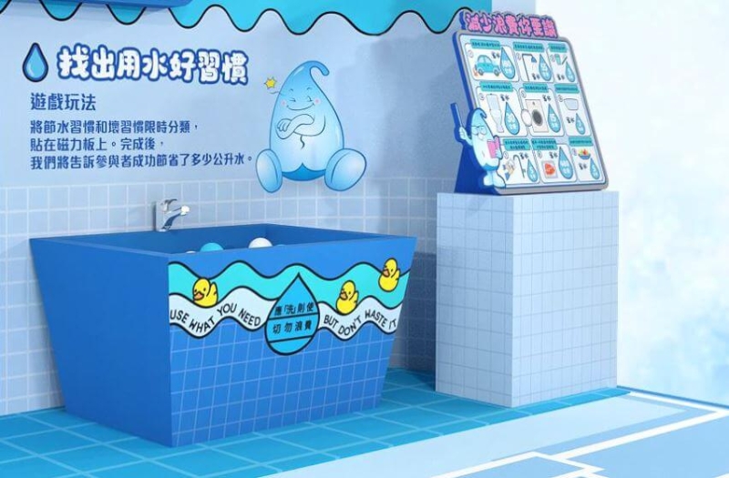 「用水習慣對對碰」（圖片來源：水務署）