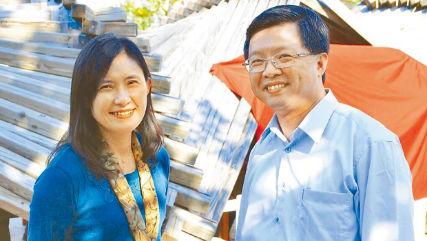 陳啟昱與前妻 陳啟昱與前妻