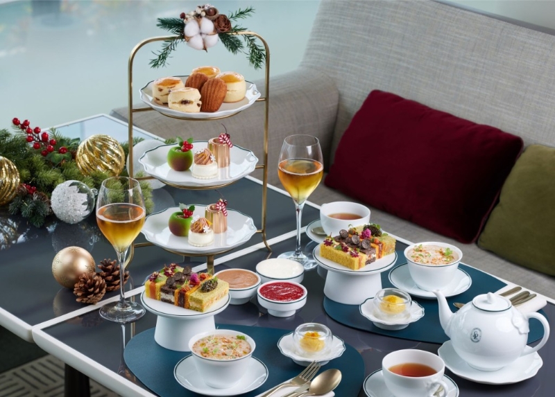 下午茶推介 2024|1. 麗晶酒店 大堂酒廊 一系列節日特色甜品 下午茶推介 2024|1. 麗晶酒店 大堂酒廊 一系列節日特色甜品