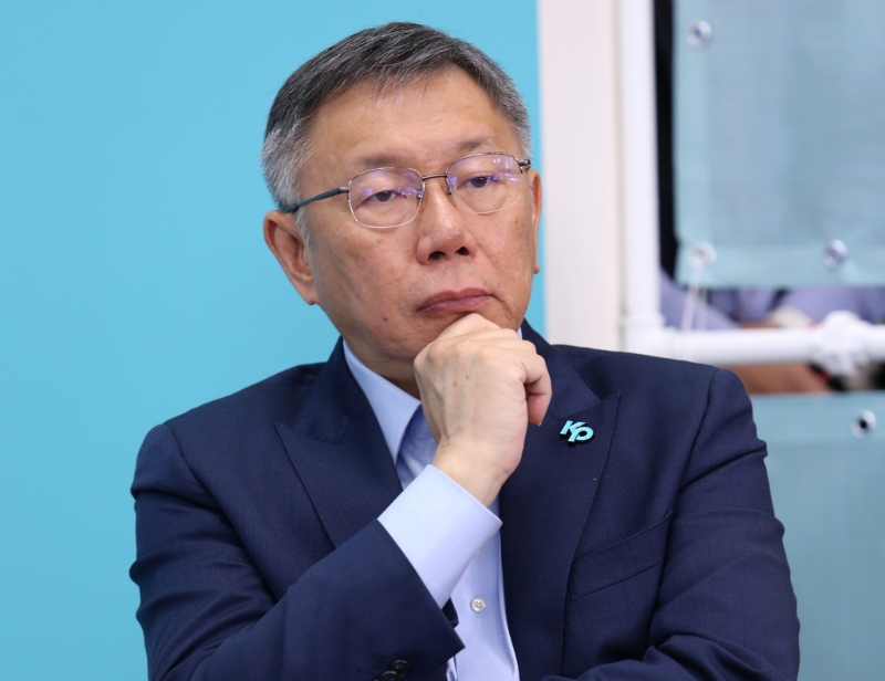 民眾黨主席柯文哲。（中時資料照）