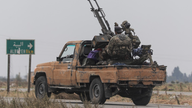 敘利亞叛軍推進迅速。（路透社）