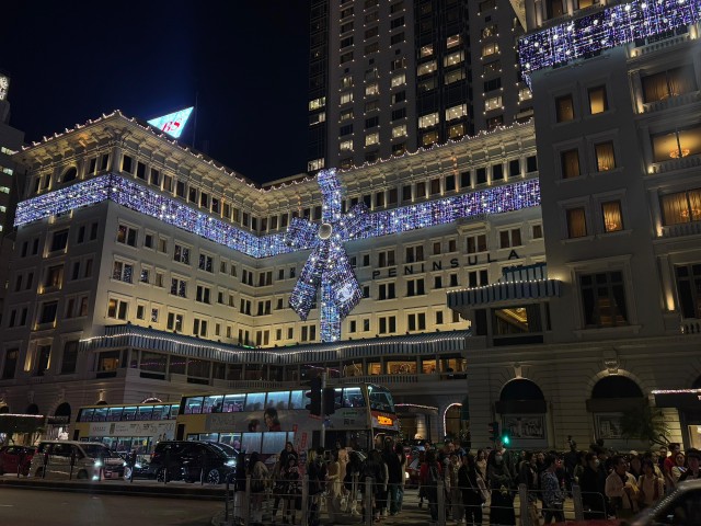 半島酒店圣誕列車音樂表演 半島酒店圣誕列車音樂表演