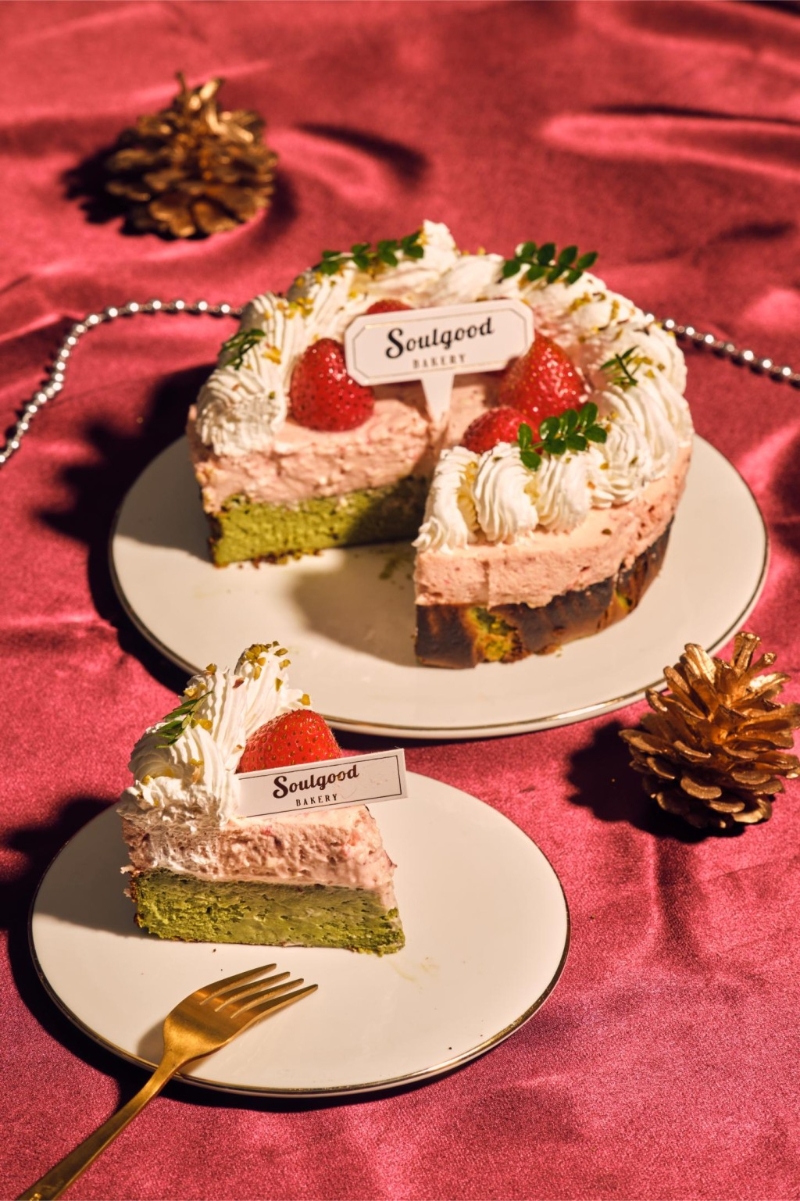 開心果巴斯克芝士蛋糕 開心果巴斯克芝士蛋糕