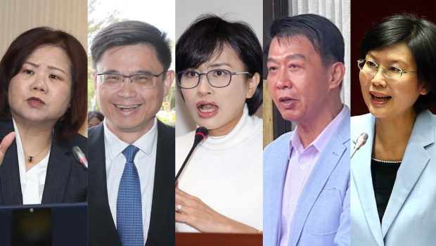 民進黨高雄市長初選5搶1 民進黨高雄市長初選5搶1