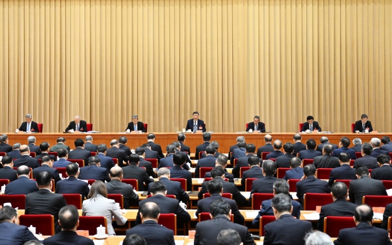 中央經濟工作會議在北京召開，國家主席習近平發表講話。