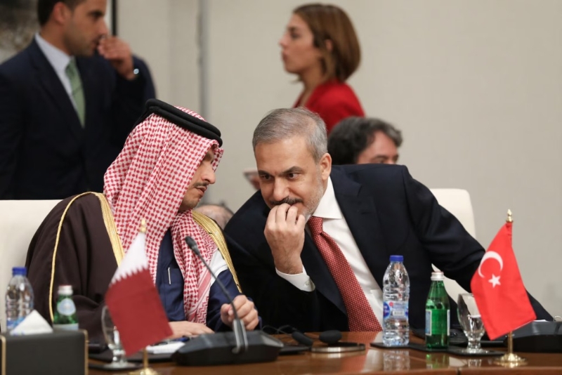 美國國務卿布林肯在約旦與其他國家官員舉行會談。路透社