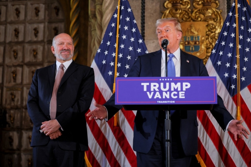 特朗普正式獲得總統職位。(路透社) 特朗普正式獲得總統職位。(路透社)