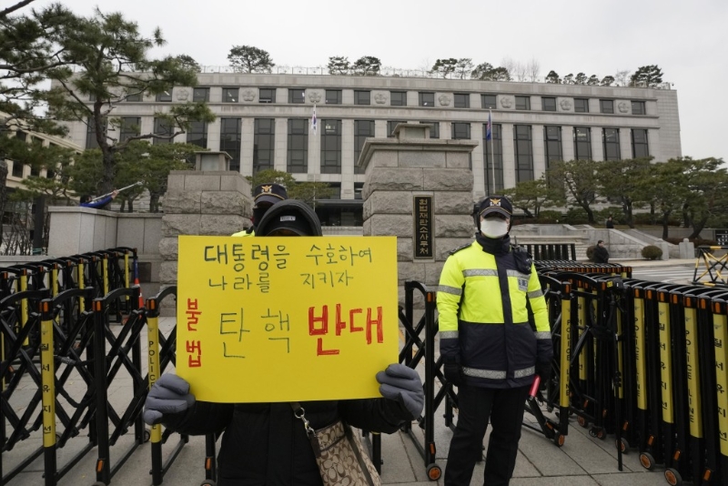 支持者聲援尹錫悅 支持者聲援尹錫悅