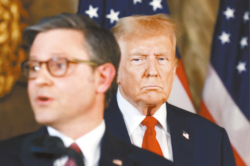 特朗普首肯修改臨時預算法案。