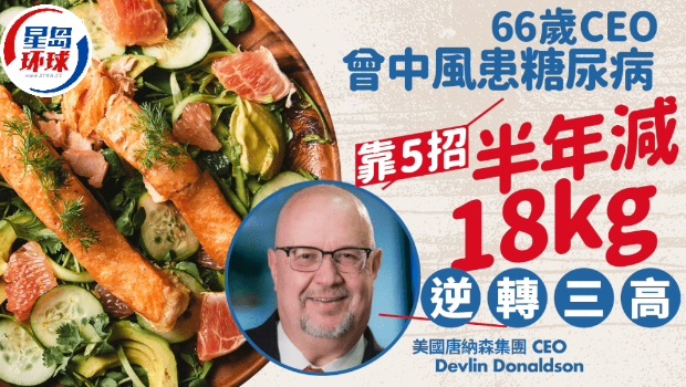 66歲CEO成功對抗中風糖尿病 66歲CEO成功對抗中風糖尿病