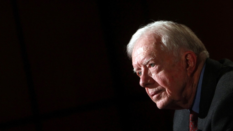 美國前總統卡特去世享年100歲。 路透社