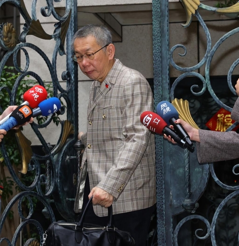 民眾黨主席柯文哲。