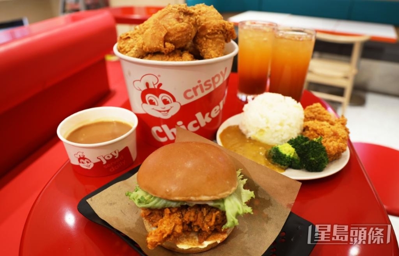 Jollibee重視食物品質，樂脆雞、蜂脆雞堡等深受港人歡迎。