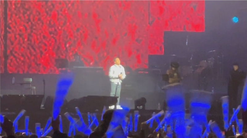 對于罹癌傳聞，齊秦就在開唱前向臺下歌迷大方回應自己目前的健康狀況。