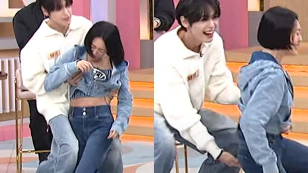 小S被小鮮肉“襲胸摳臀部”