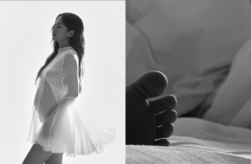 鬼鬼曬照宣布當媽媽。（圖／翻攝自吳映潔 Gemma Wu臉書）