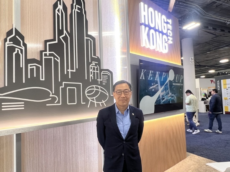 香港科技園行政總裁黃克強。