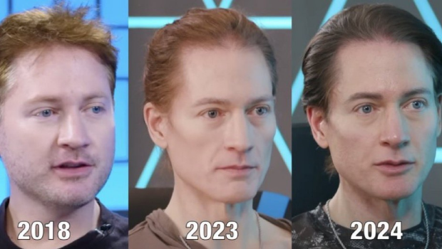 Bryan Johnson變化巨大。