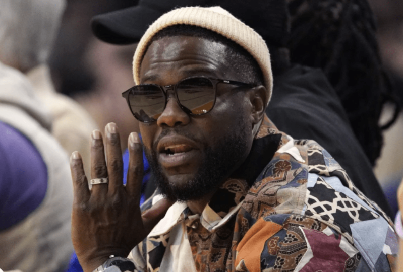 無視節約用水措施而遭到罰款的荷里活名人，還包括荷里活笑匠凱文哈特（Kevin Hart）。 美聯社