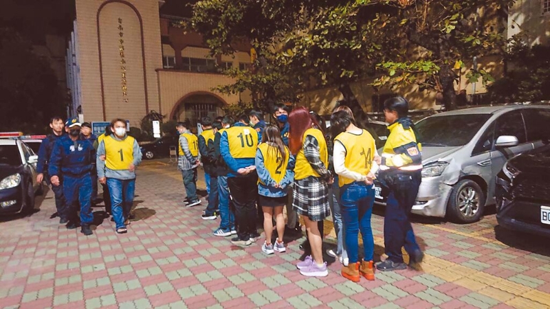 警方2023年底破獲性愛趴 警方2023年底破獲性愛趴