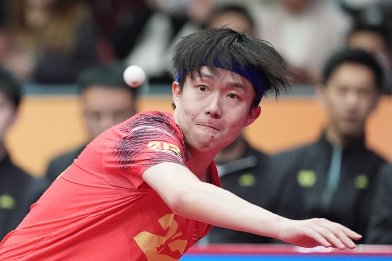 乒乓球奧運冠軍王楚欽。