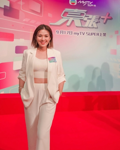 梁麗翹已加入《東張西望》13年，成為元祖級女神。