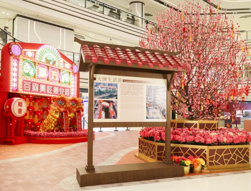 主題展區1: “新春賀年桃花樹” 主題展區1: “新春賀年桃花樹”