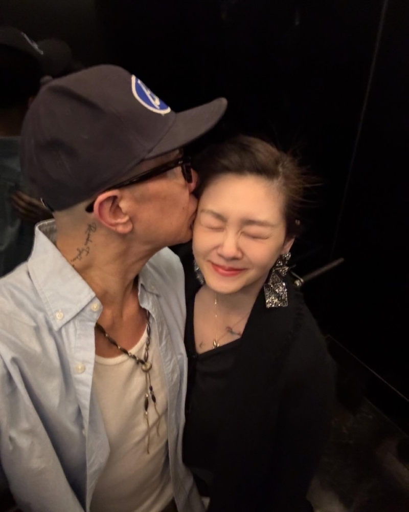 具俊曄早前分享與大S的合照。