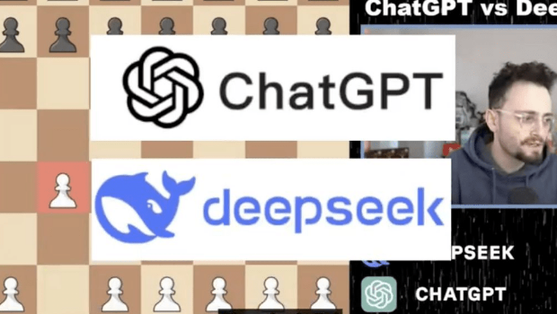 DeepSeek下棋“騙贏”ChatGPT。