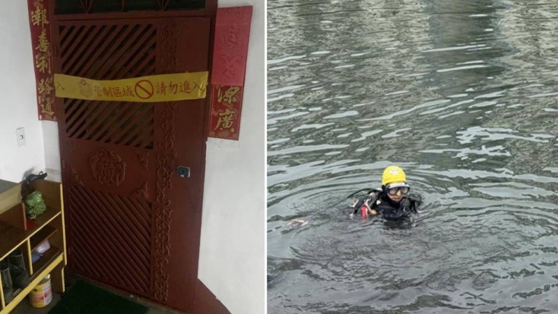 警方暫時仍未找到3名死者的頭顱。