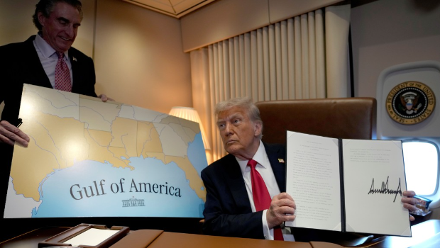 美聯社拒將墨西哥灣改稱“美利堅灣” 美聯社拒將墨西哥灣改稱“美利堅灣”