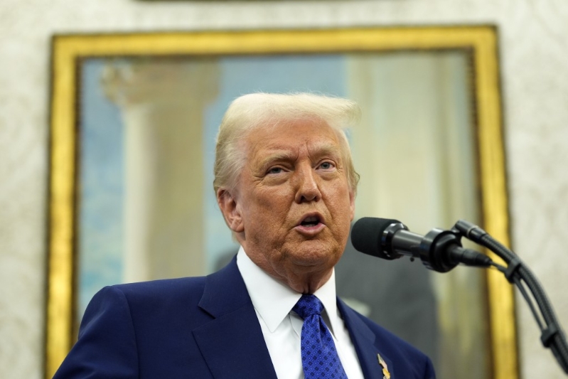 特朗普或在周四早上簽署課征對等關稅命令。美聯社