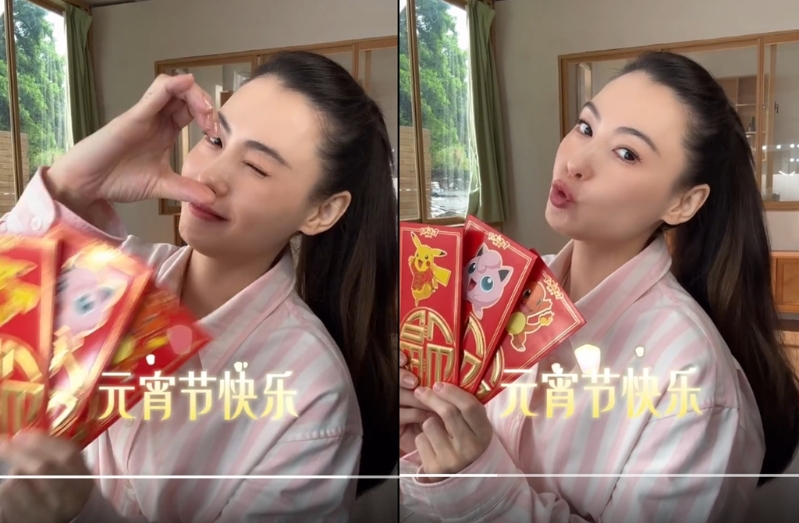 張柏芝身型像大了一圈 張柏芝身型像大了一圈