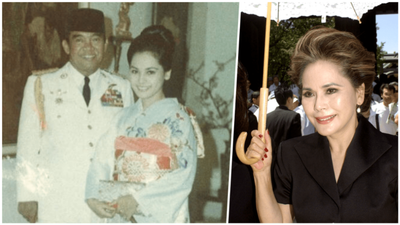 印尼國父遺孀黛薇夫人。