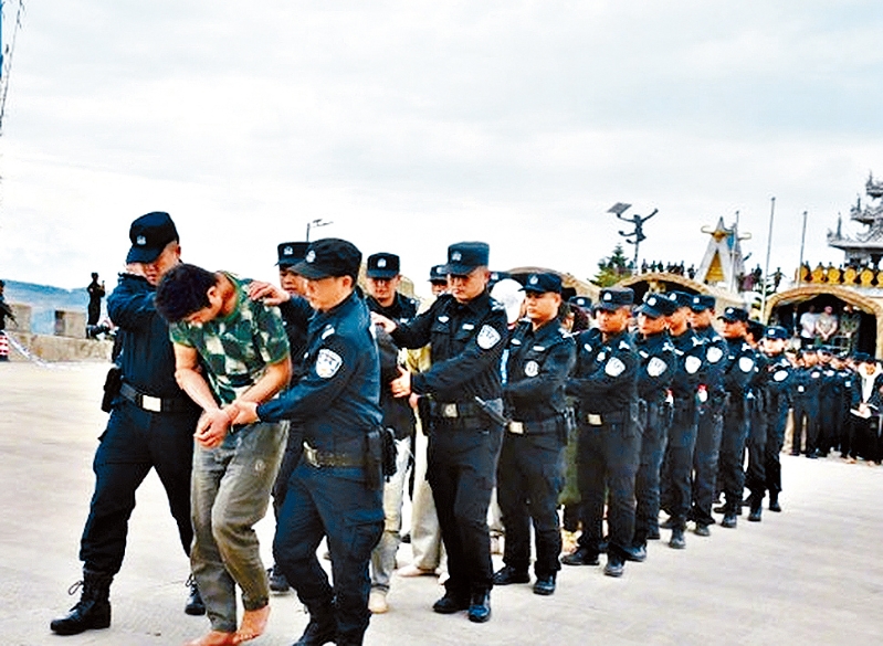 去年大批中國籍電騙人員自緬甸遣返中國。