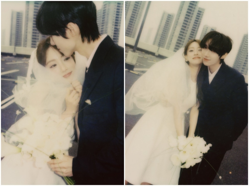 趙磊結婚了。（趙磊微博）