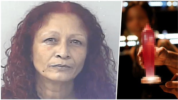 50歲女子內格倫（Juliissa Negron）用情趣用品打老公，涉家暴被捕。