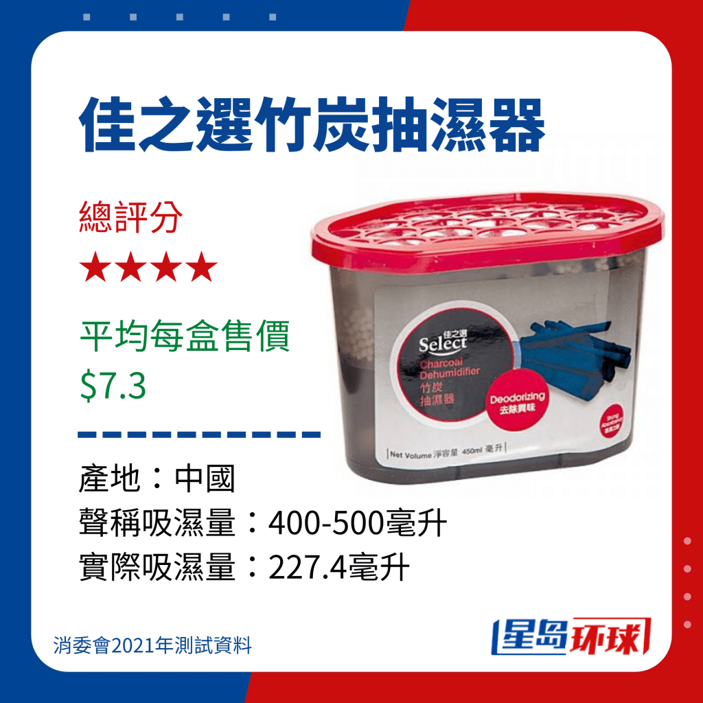 佳之選竹炭抽濕器 佳之選竹炭抽濕器