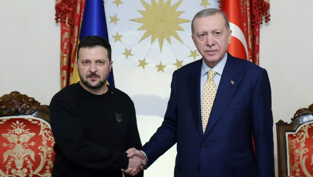 澤連斯基與土耳其總統埃爾多安會面 澤連斯基與土耳其總統埃爾多安會面