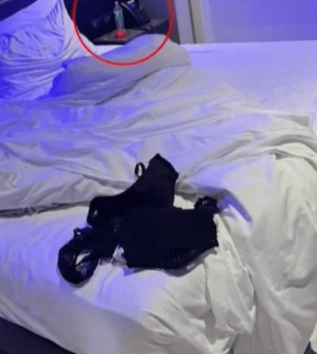 警方在房間內找到新型毒品“開心水”（Happy Water）。 網圖