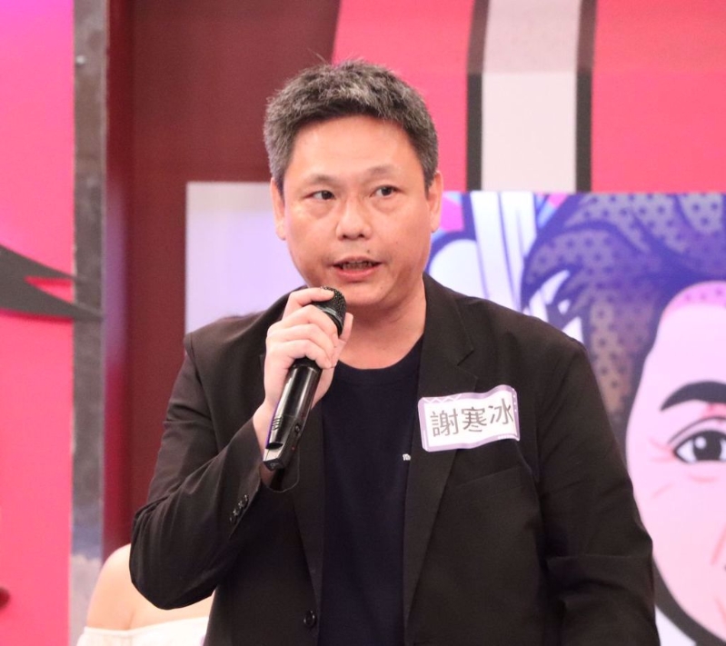 資深媒體人謝寒冰。（資料照片）