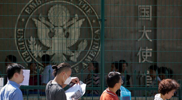 美擬削減駐華使領館人員 美擬削減駐華使領館人員