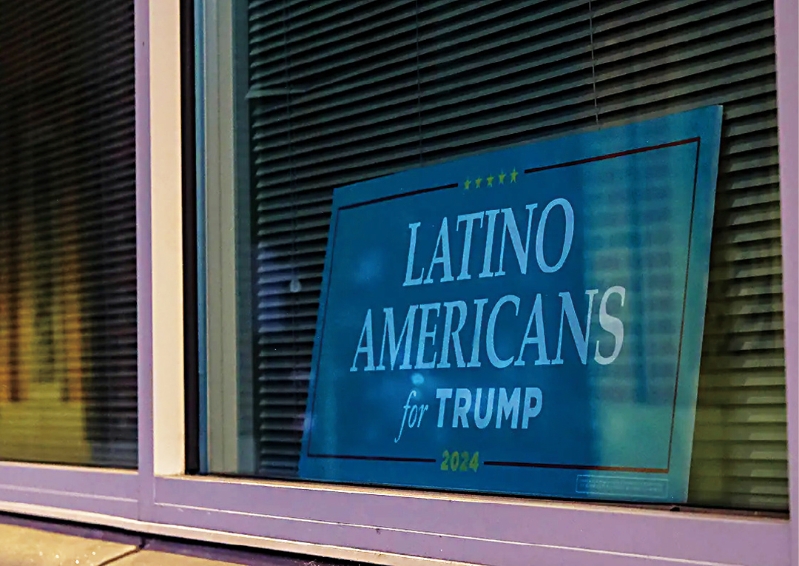 特朗普西易選民投票上升。