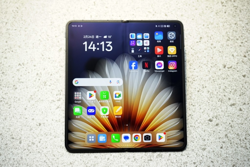 Find N5機面屏幕達6.62吋 Find N5機面屏幕達6.62吋