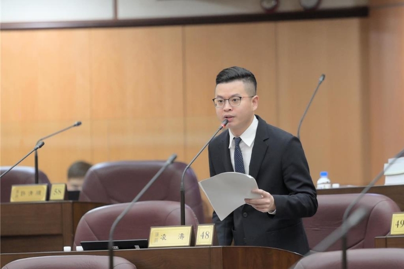 桃園市議員凌濤。（摘自凌濤臉書）