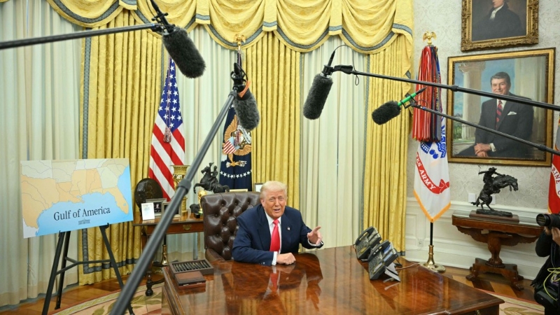 特朗普政府被指政策反復，令人無所適從。法新社