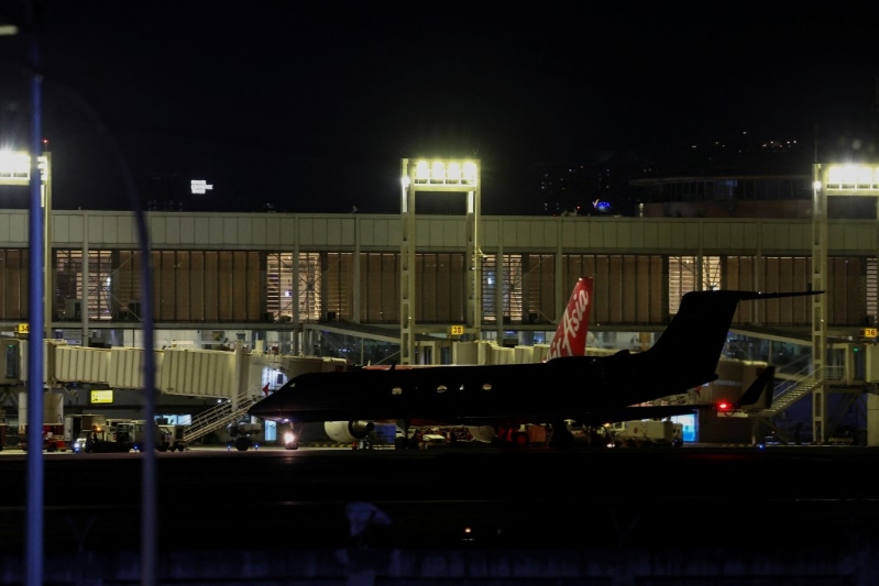 在馬尼拉被捕的杜特爾特被送往荷蘭海牙。路透社